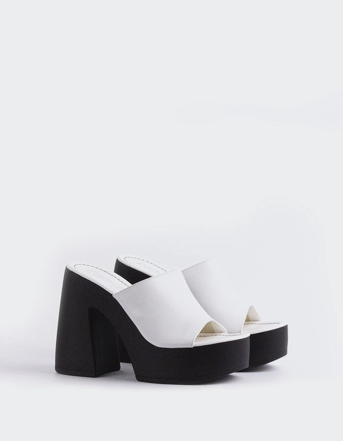 Smyrni White Leather