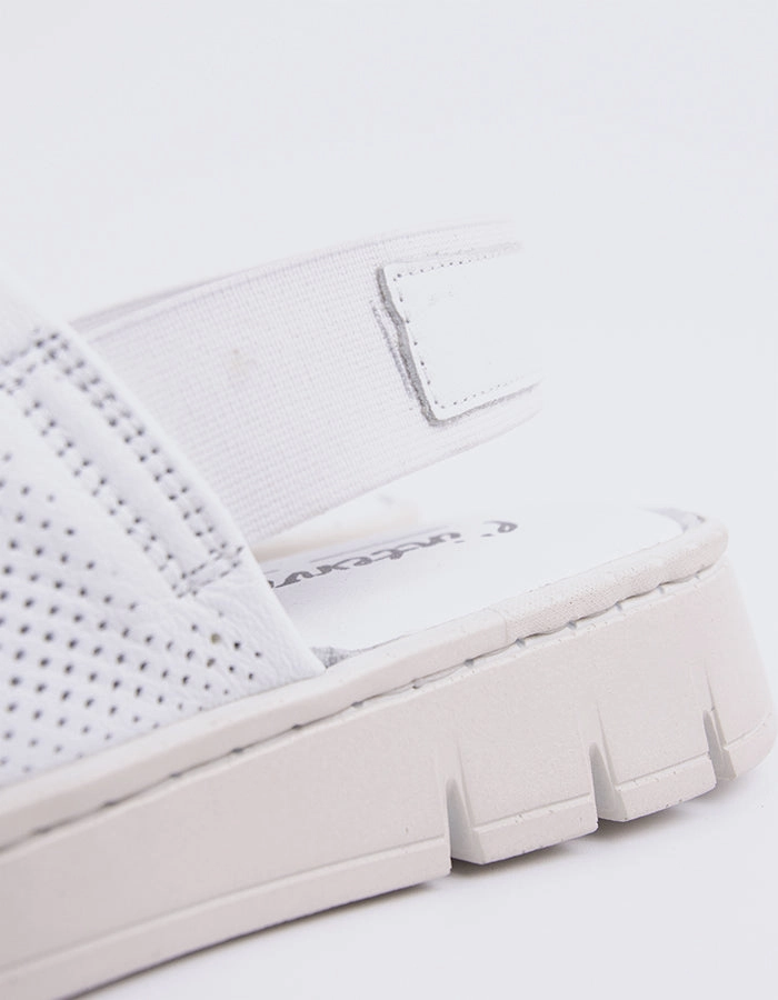Solihull White Leather