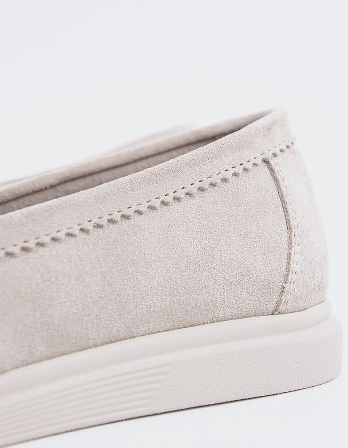 Sperry Taupe Suede