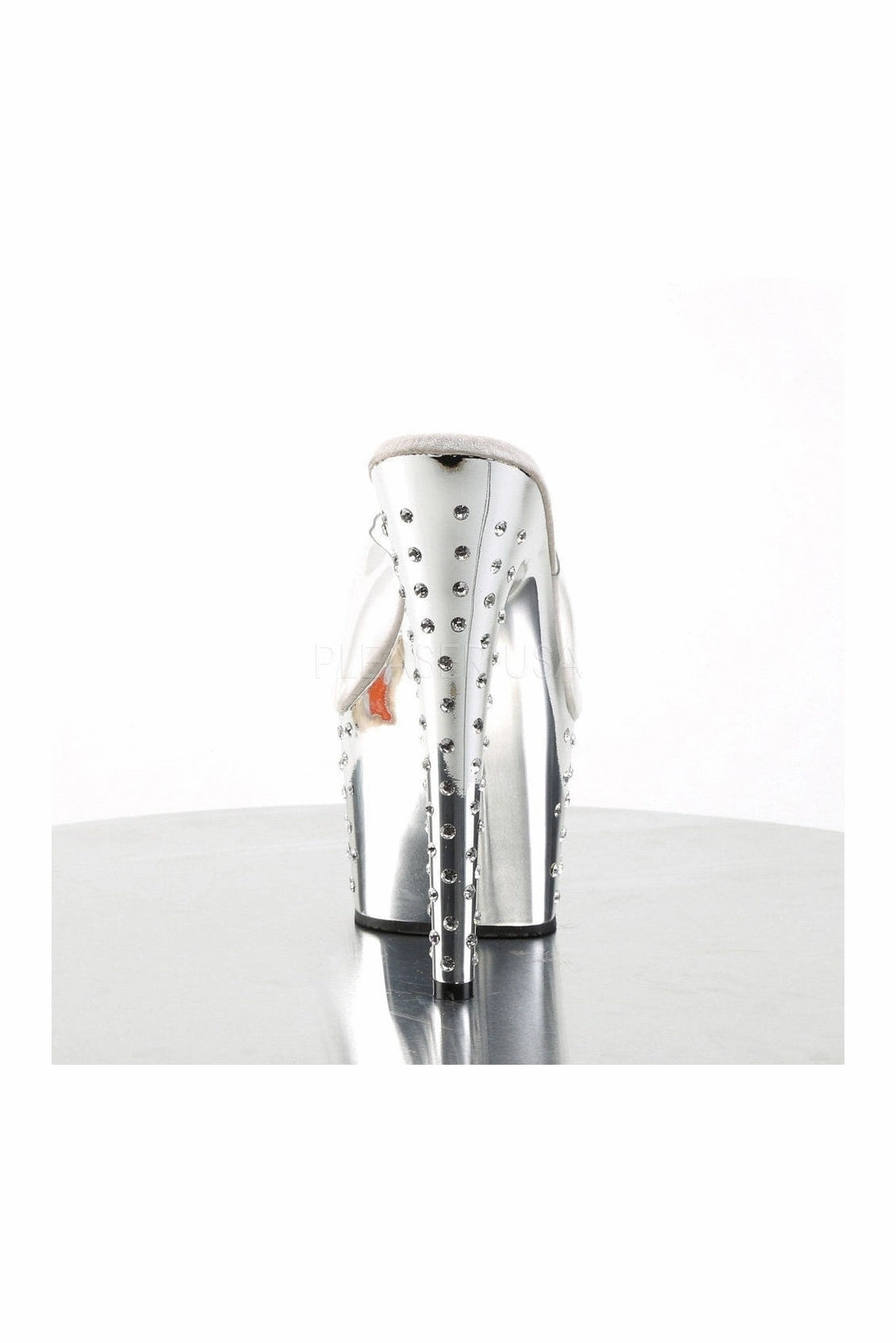 STARDUST-701 Platform Slide  | Clear Vinyl