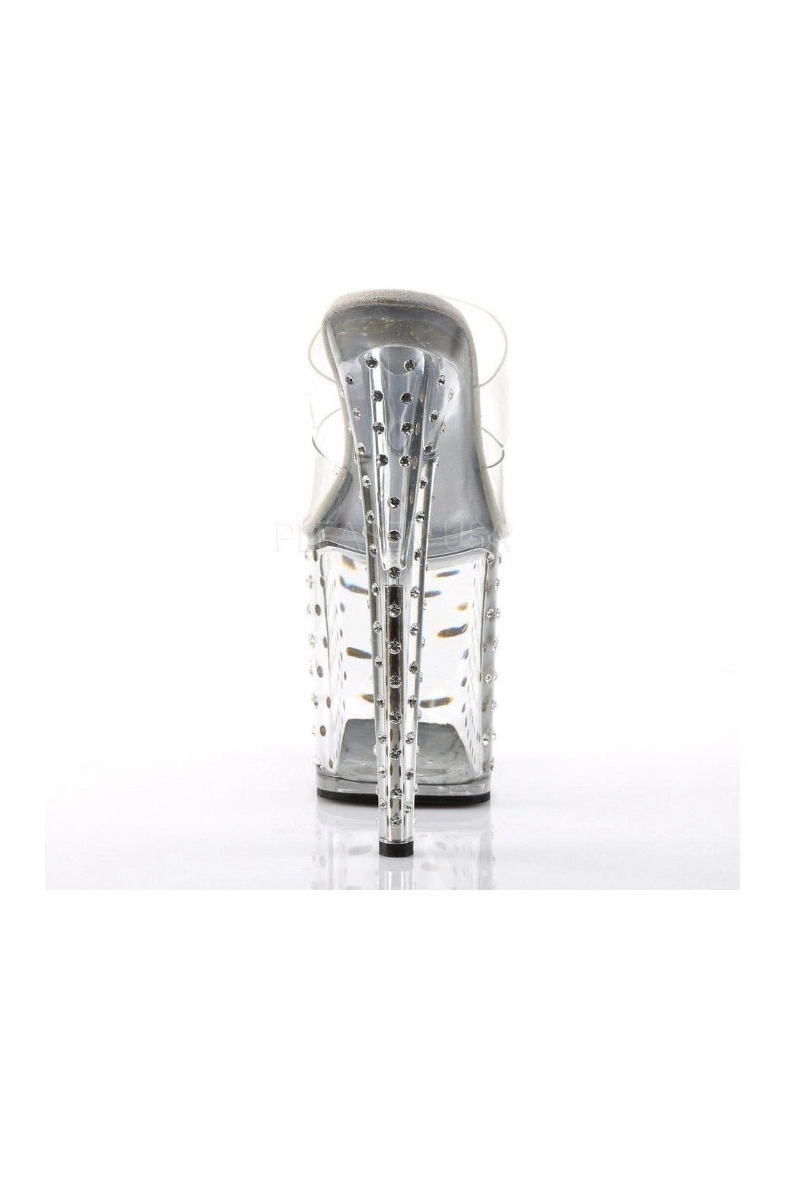 STARDUST-802 Platform Slide  | Clear Vinyl