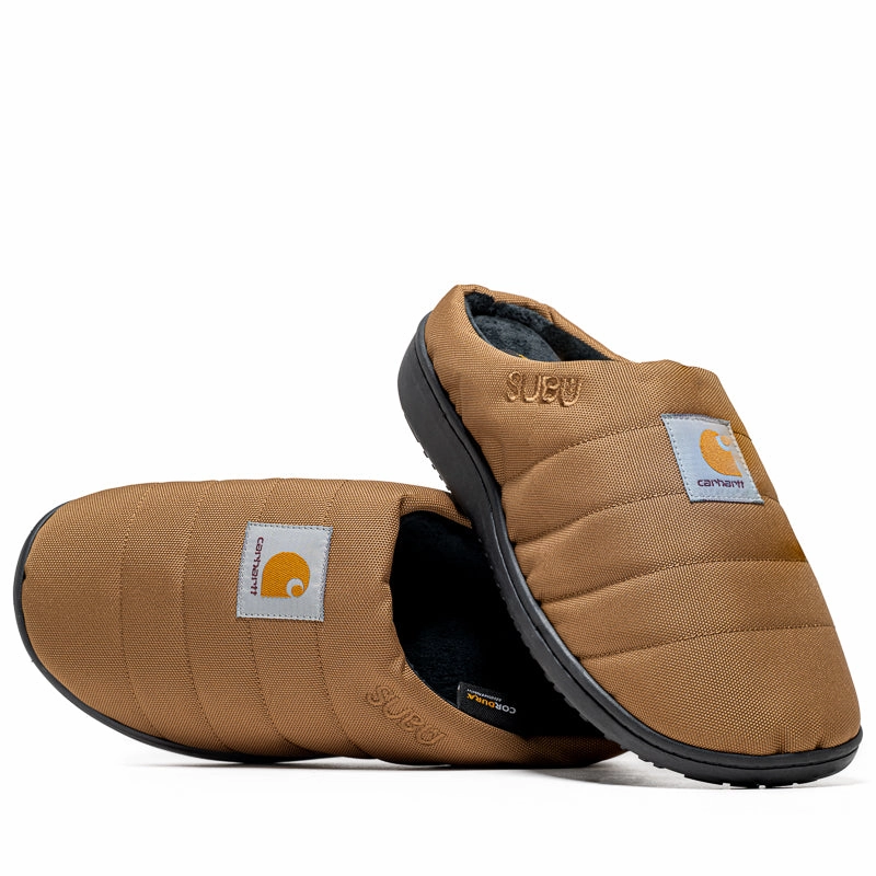 SUBU x Carhartt WIP Cordura Slippers - Hamilton Brown