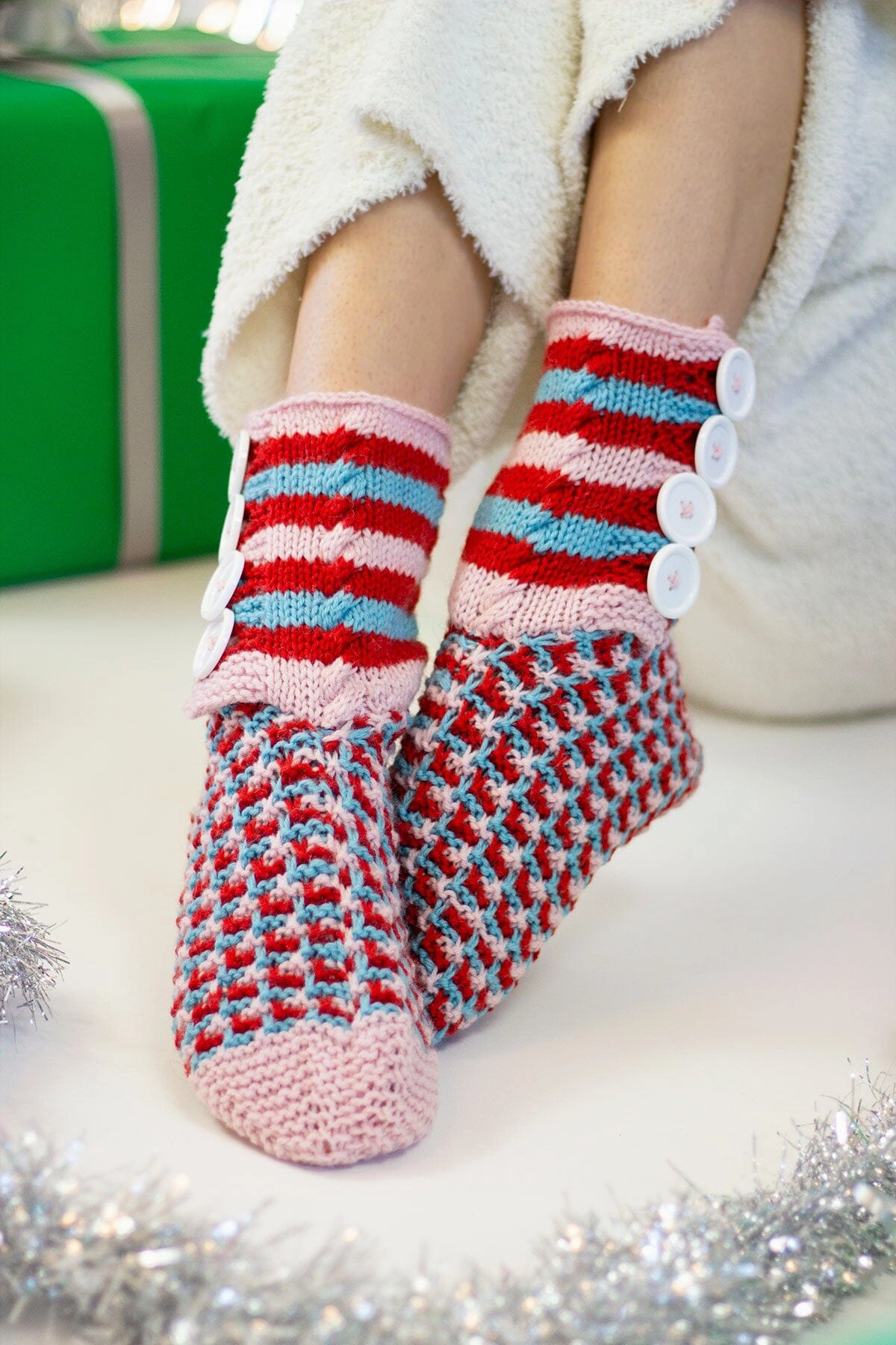 Swiss Meringue Slippers