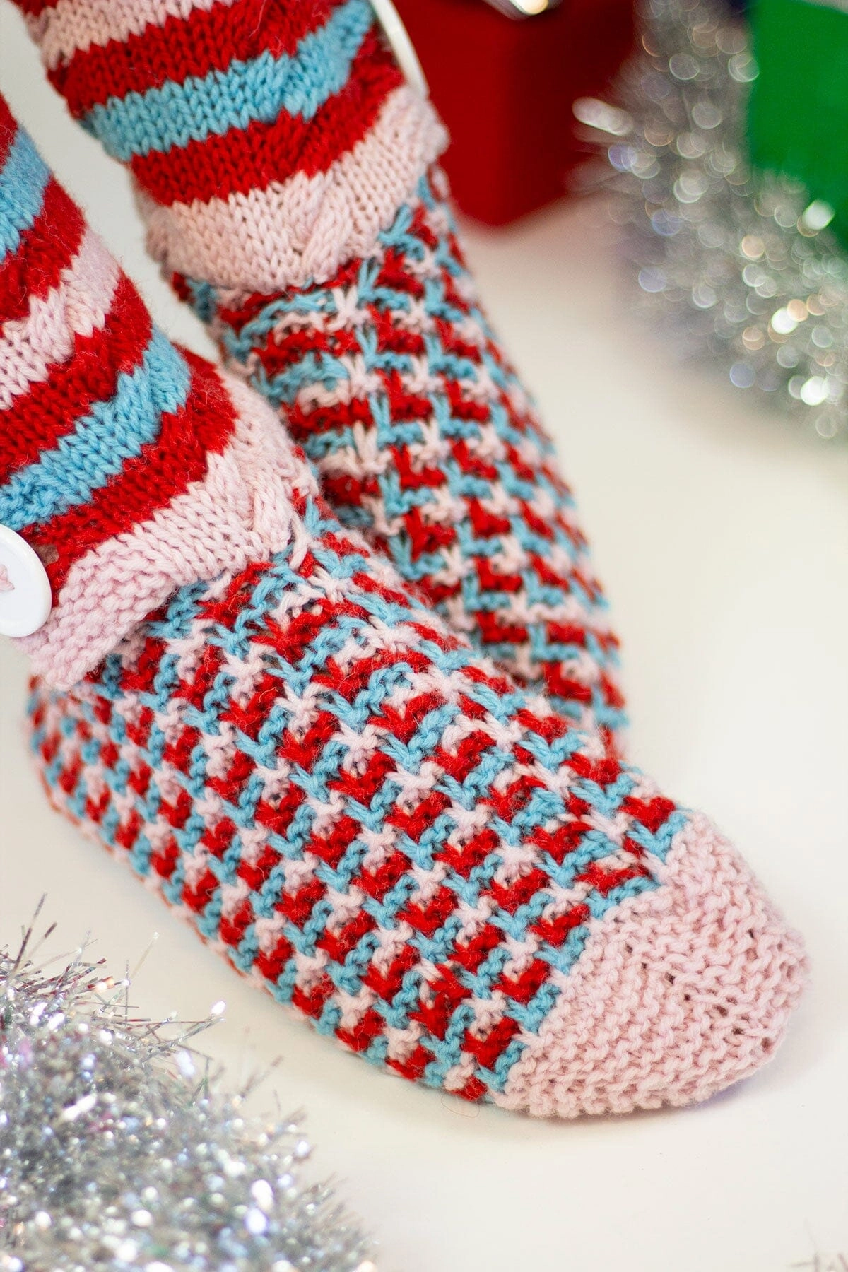 Swiss Meringue Slippers