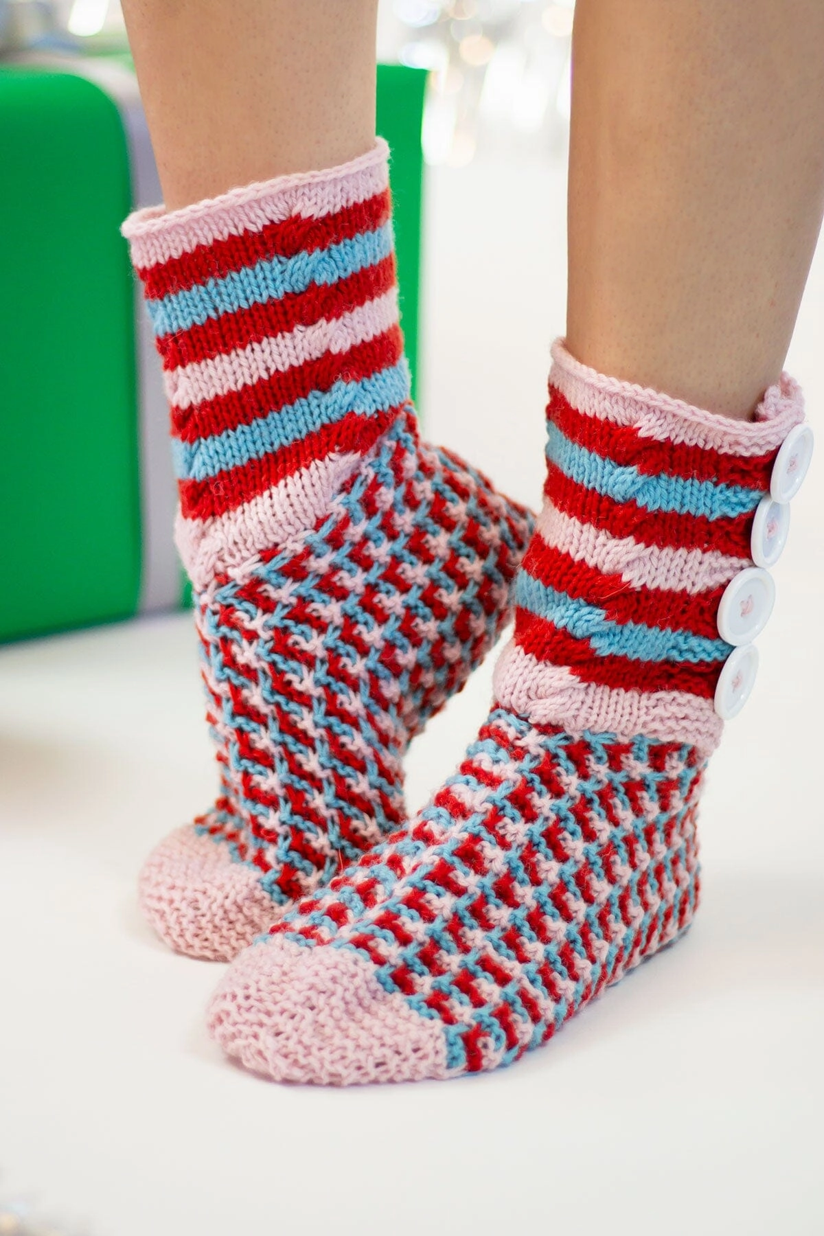 Swiss Meringue Slippers