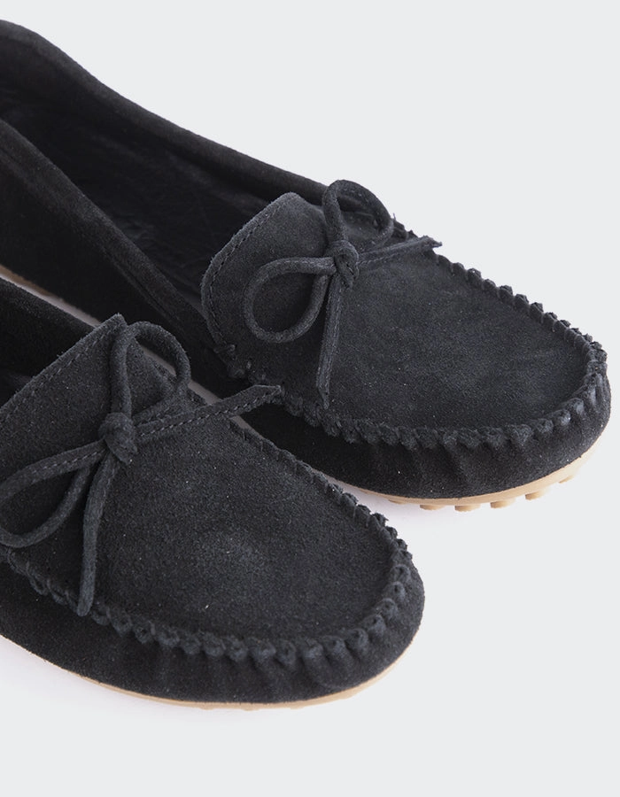 Titania Black Suede