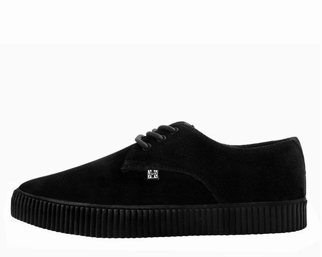 TUK-A9277 Black Suede Pointed EZC