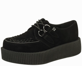 TUK-V7757 Black Suede Viva Mondo Creepers
