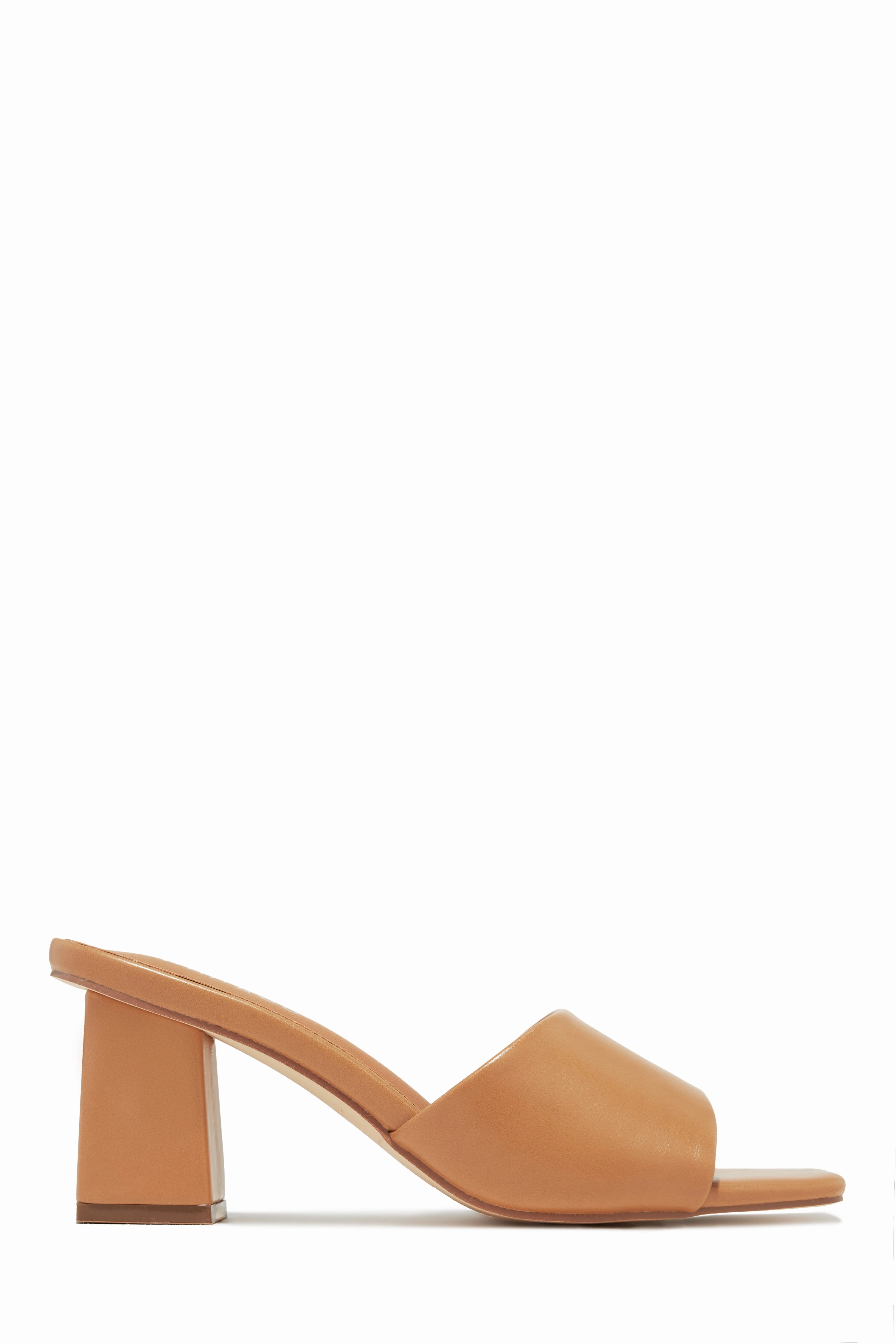 Valentine Block Heel Mules - Green