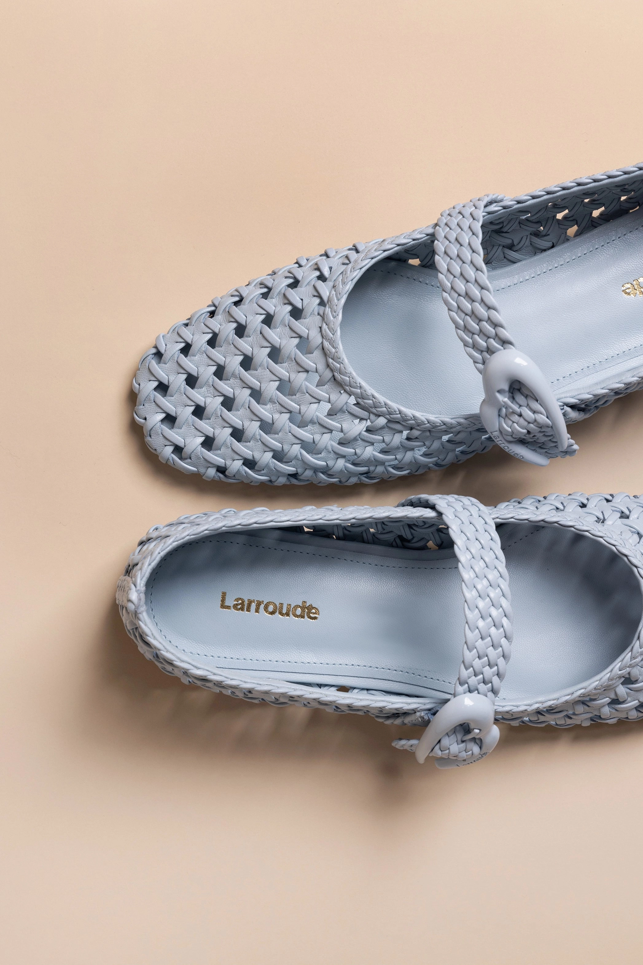 Verona Macrame Ballet Flat In Maya Leather