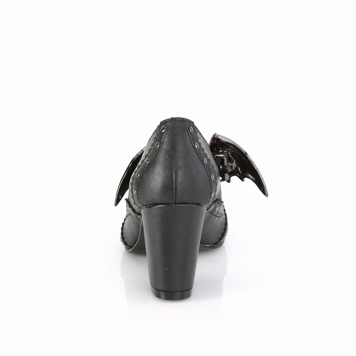 VIVIKA-32  Black Vegan Leather