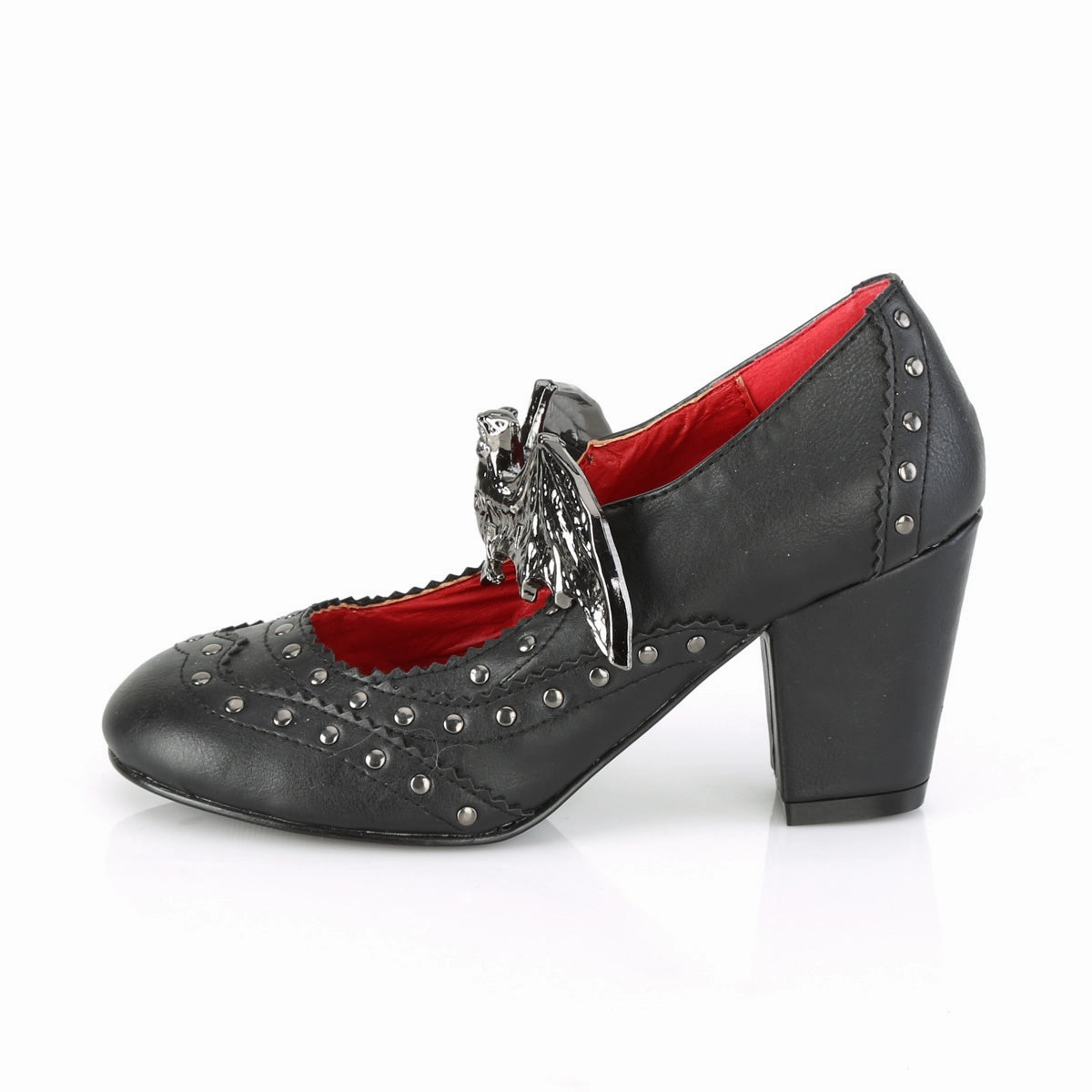VIVIKA-32  Black Vegan Leather