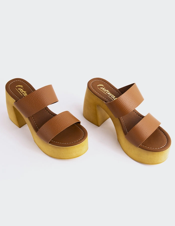 Vyronas Tan Leather
