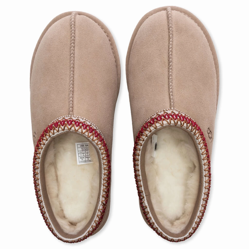 Women's Tasman Slipper - Sand/Dark Cherry