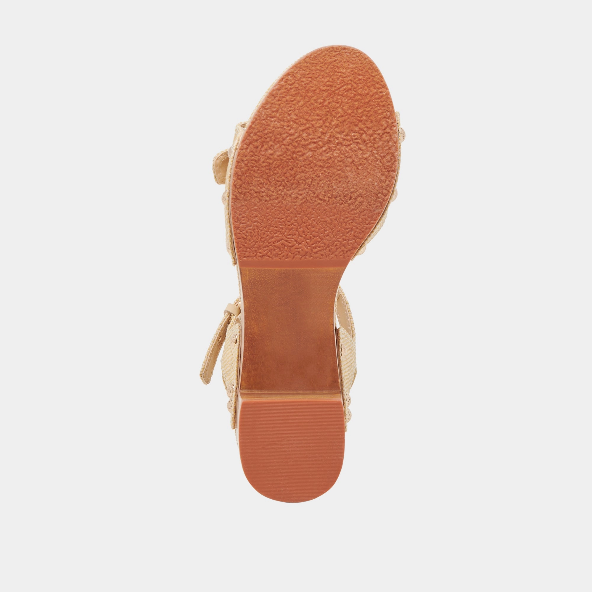 YANDY HEELS LT NATURAL RAFFIA